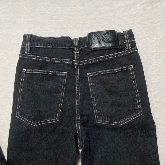 Cheap Monday Straight Leg Spel Black Jeans Size (28x34) - Picture 5 of 8